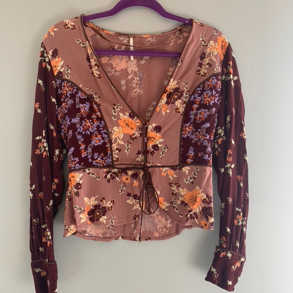 Free People Long Sleeve Top